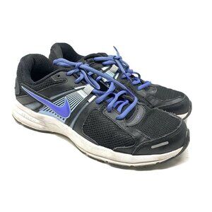 Nike 580427-003 Dart 10 Womens Black Purple Athletic Running Shoe